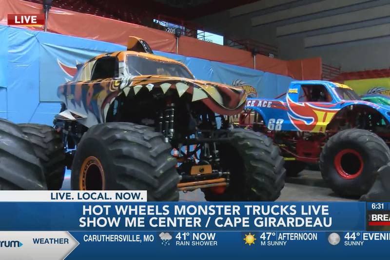 Hot Wheels Monster Trucks Glow Party roars into Cape Girardeau