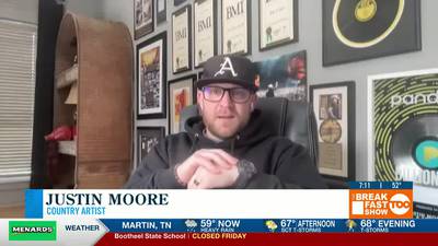 Justin Moore to perform at rodeo event in Du Quoin